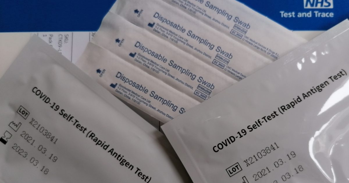 New Guidance Published To Help GPs Interpret Lateral Flow Device Test   Lateral Flow Test Super Close Up 1200x630 C Default 