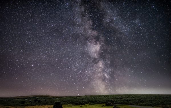 Milky Way over South Dartmoor, Devon
