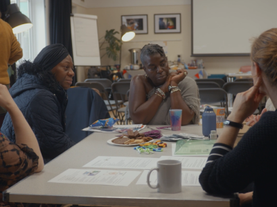 Screenshot from the menopause video