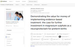PReCePT value for money paper